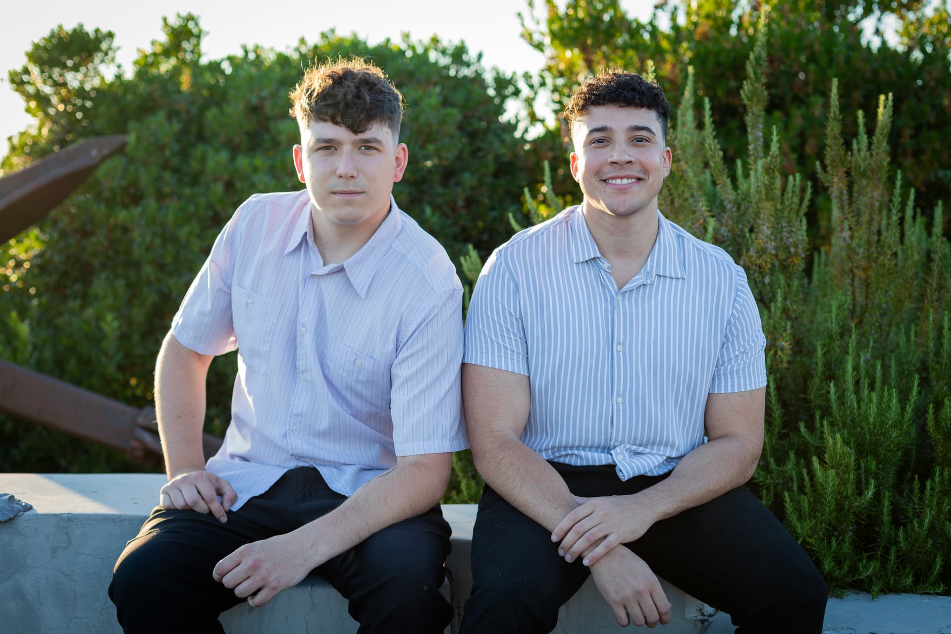 Clearline Solutions founding team — Myles Flack and Jeshua Frees